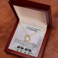 To our Beautiful Mommy - Heart Necklace (Twins)