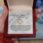To My Maid of Honor/ To My Dear Closest Friend Forever Love Necklace