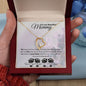 To our Beautiful Mommy - Heart Necklace (Twins)