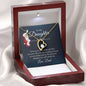 To My Daughter Forever Love Necklace