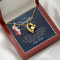 To My Daughter Forever Love Necklace