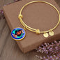 A Nurse Circle Pendant Bangle Than You For Your Dedication
