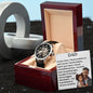 Dad, Men's Openwork Watch