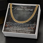 The Midnight Moon Cuban Chain, Ignite His Inner Dark Knight!