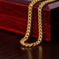 The Midnight Moon Cuban Chain, Ignite His Inner Dark Knight!