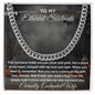 The Midnight Moon Cuban Chain, Ignite His Inner Dark Knight!