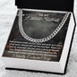 The Midnight Moon Cuban Chain, Ignite His Inner Dark Knight!