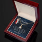 To My Daughter Alluring Beauty Necklace