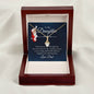 To My Daughter Alluring Beauty Necklace