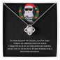 Secret Santa Love Knot Necklace