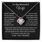 My Beautiful Wife Love Knot Necklace