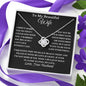 My Beautiful Wife Love Knot Necklace