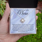 Nurse Love Knot Necklace Thank You Gift