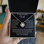 My Beautiful Wife Love Knot Necklace