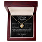 My Darling Daughter Love Knot Necklace