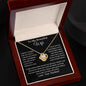 My Beautiful Wife Love Knot Necklace