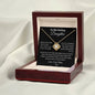 My Darling Daughter Love Knot Necklace