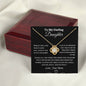 My Darling Daughter Love Knot Necklace