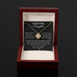 My Darling Daughter Love Knot Necklace