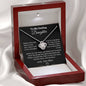 My Darling Daughter Love Knot Necklace