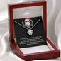 Secret Santa Love Knot Necklace