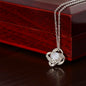 My Darling Daughter Love Knot Necklace