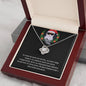 Secret Santa Love Knot Necklace