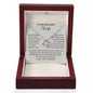 My Beautiful Wife' Love Knot Necklace