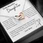 💖 Introducing the Interlocking Hearts Necklace: A Timeless Treasure for Your Beloved Daughter or Granddaughter! 💖