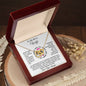 Hopeful Hearts: Breast Cancer Awareness Necklace (Wife)