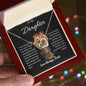 Interlocking Hearts Necklace beautifully symbolizes the unbreakable bond between a father lion and his cub.