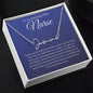NICU Nurse Thank You Gift Signature Style Name Necklace