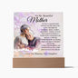 To My Beautiful Mother Acrylic Plaque B-5 Acrylic Plaque