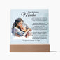 To My Beautiful Mother Acrylic Plaque B-3 Acrylic Plaque