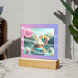 Celebrate the Arrival With 'It's a Girl' Light-Up Acrylic Keepsake