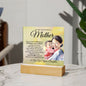 To My Beautiful Mother Acrylic Plaque A-5