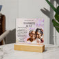 Favorite Aunt Birthday Acrylic Plaque