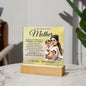 To My Beautiful Mother Acrylic Plaque A-8
