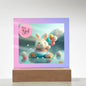 Celebrate the Arrival With 'It's a Girl' Light-Up Acrylic Keepsake