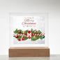 A Merry Christmas Acrylic Keepsake to Cherish