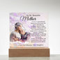 To My Beautiful Mother Acrylic Plaque B-5 Acrylic Plaque