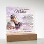 To My Beautiful Mother Acrylic Plaque B-5 Acrylic Plaque