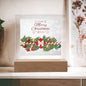 A Merry Christmas Acrylic Keepsake to Cherish