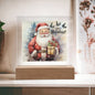Brighten Your Holidays with our Light-Up Acrylic Santa!
