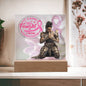 It Came, We Fought, I Won! Warrior's Embrace: Defenders of Hope Acrylic Square Plaque (4)