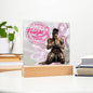 It Came, We Fought, I Won! Warrior's Embrace: Defenders of Hope Acrylic Square Plaque (4)