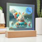 Cherished His Arrival With The Radiant 'It's a Boy' Acrylic Keepsake