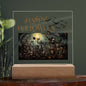 Spooky Skeleton Acrylic Lights Up Your Halloween Night!