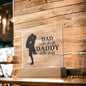 DAD in the Streets Acrylic Square Plaque