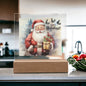 Brighten Your Holidays with our Light-Up Acrylic Santa!
